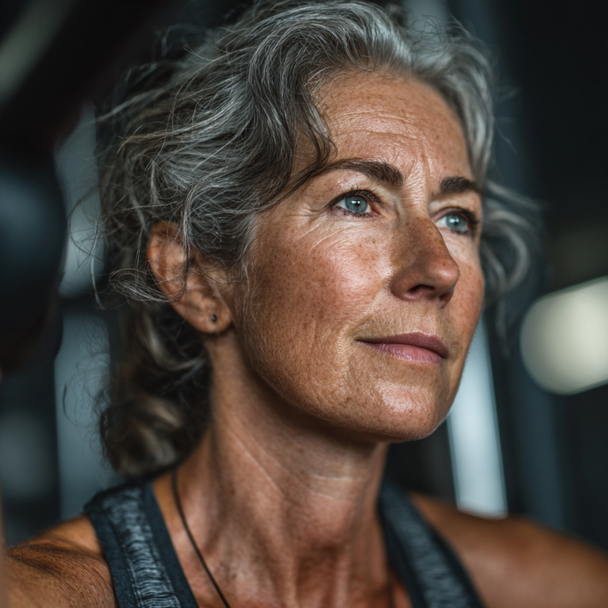 Літні люди займаються фітнесом